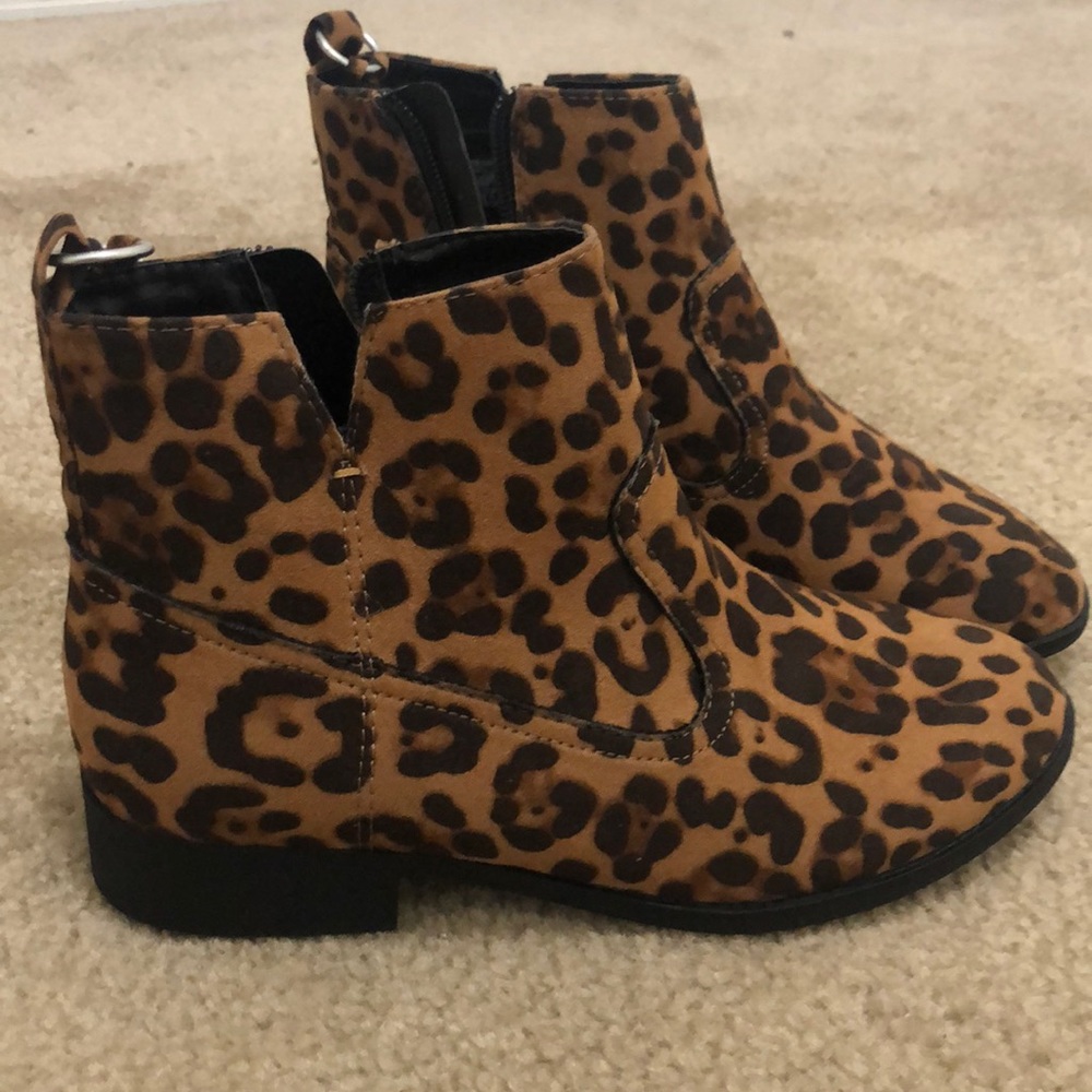 Animal Print Girl’s Boot